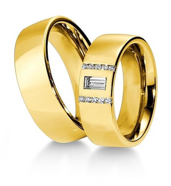 Exclusive Trauringe von Breuning 48 031400 / 48 031410