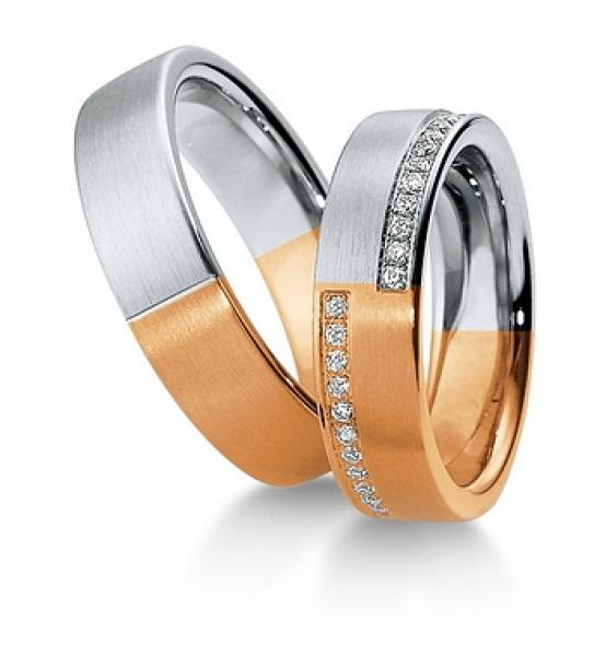 Exclusive Trauringe von Breuning 48 032100 / 48 032110