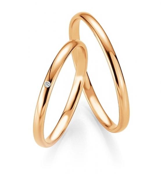 Günstige Trauringe von Breuning DR 043030 / HR 043040