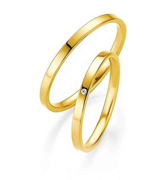 Günstige Trauringe von Breuning 48 043090 / 48 043100