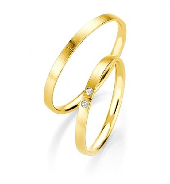 Günstige Trauringe von Breuning 48 043290 / 48 043300