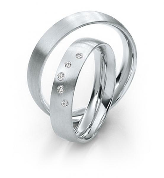 Trauringe Weissgold von Saint Maurice DR 811860 / HR 811870