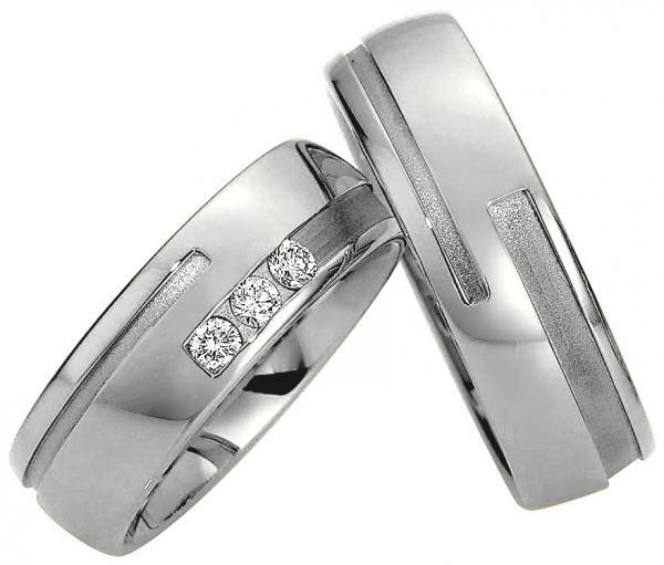 Trauringe Weissgold von Saint Maurice 49-81334W