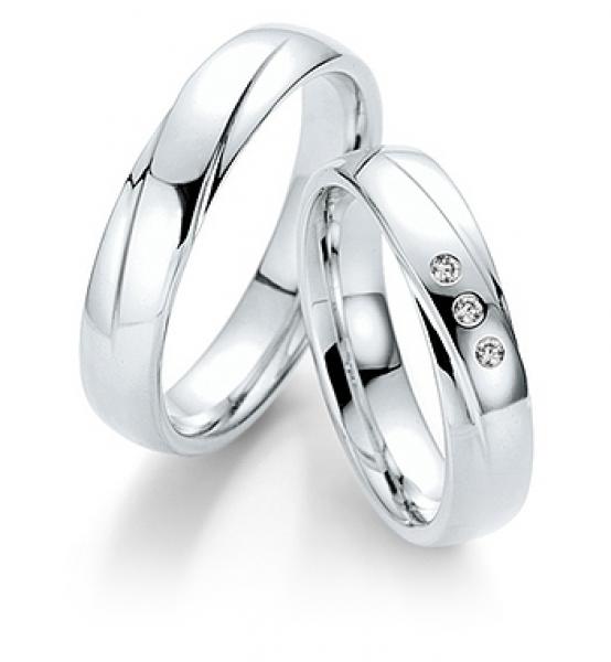 Trauringe Weissgold von Saint Maurice DR 814020 / HR 814030