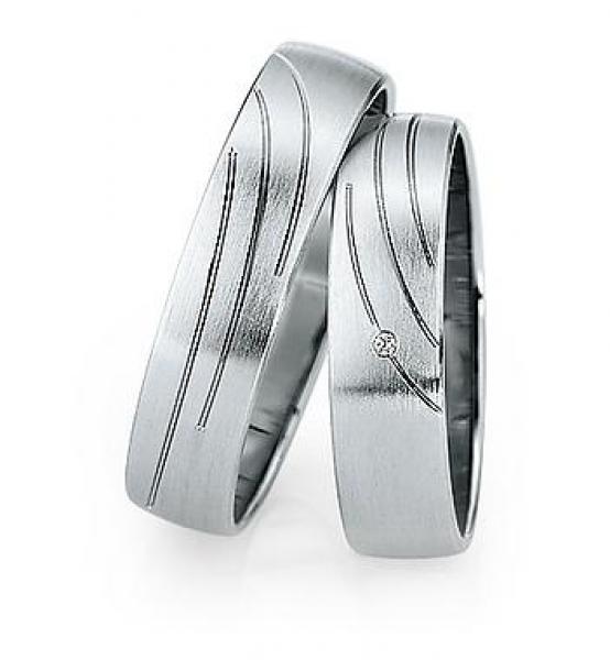 Trauringe Weissgold von Saint Maurice DR 815120 / HR 815130