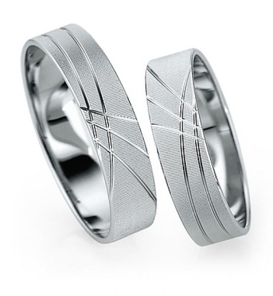 Trauringe Weissgold von Saint Maurice DR 815180 / HR 815190