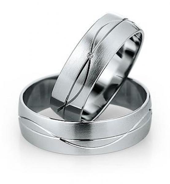 Trauringe Weissgold von Saint Maurice DR 815300 / HR 815310