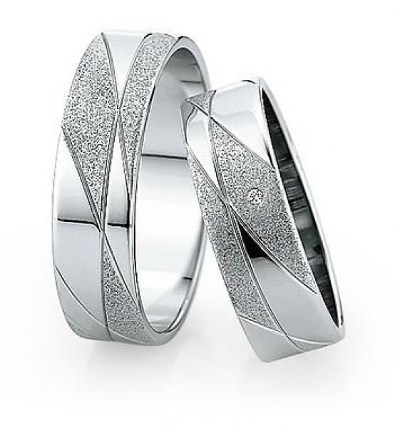 Trauringe Weissgold von Saint Maurice DR 815360 / HR 815370