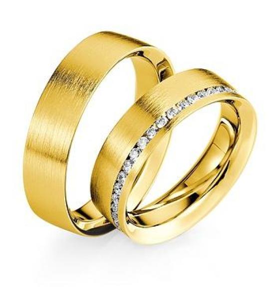 Trauringe Weissgold von Saint Maurice DR 816560 / HR 816570