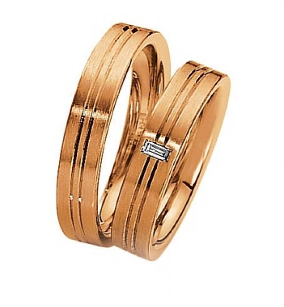 Trauringe Weissgold von Saint Maurice 820060 + 8200707