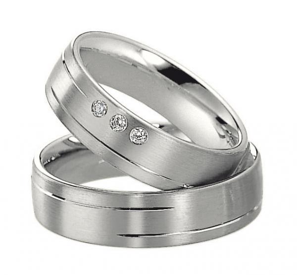 Trauringe Weissgold von Saint Maurice 49-82016W