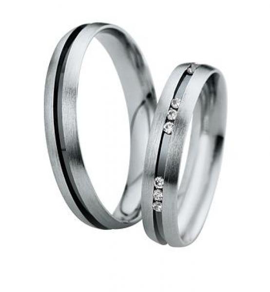 Trauringe Weissgold von Saint Maurice DR 831120 / HR 831130