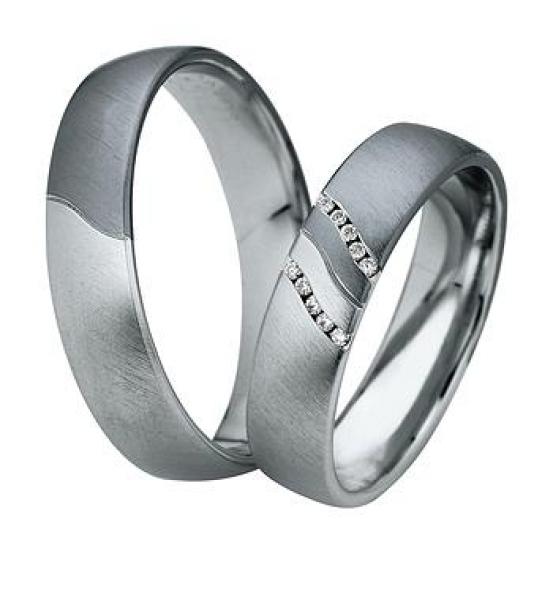 Trauringe Weissgold von Saint Maurice DR 831200 / HR 831210