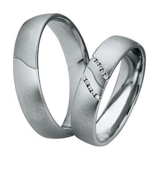 Trauringe Weissgold von Saint Maurice DR 831200 / HR 831210