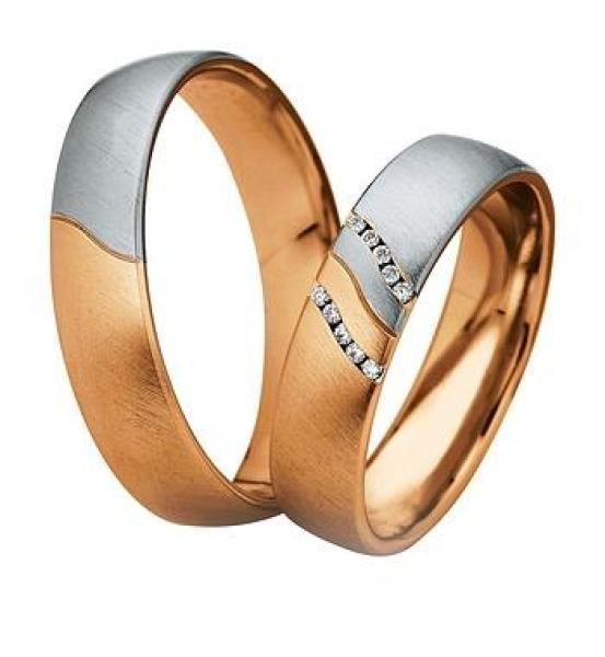 Trauringe Weissgold von Saint Maurice DR 831200 / HR 831210