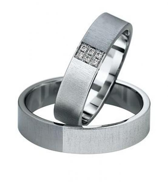 Trauringe Weissgold von Saint Maurice DR 831220 / HR 831230