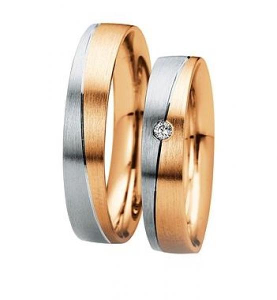 Trauringe Weissgold von Saint Maurice DR 831240 / HR 831250