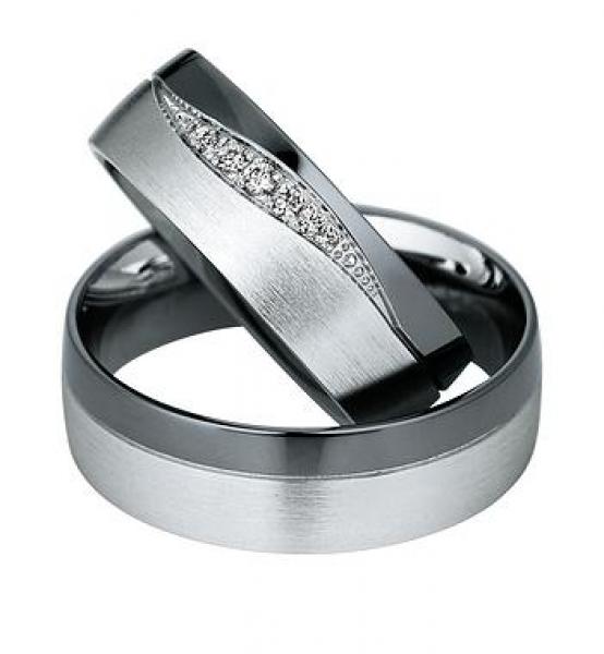 Trauringe Weissgold von Saint Maurice DR 831300 / HR 831310