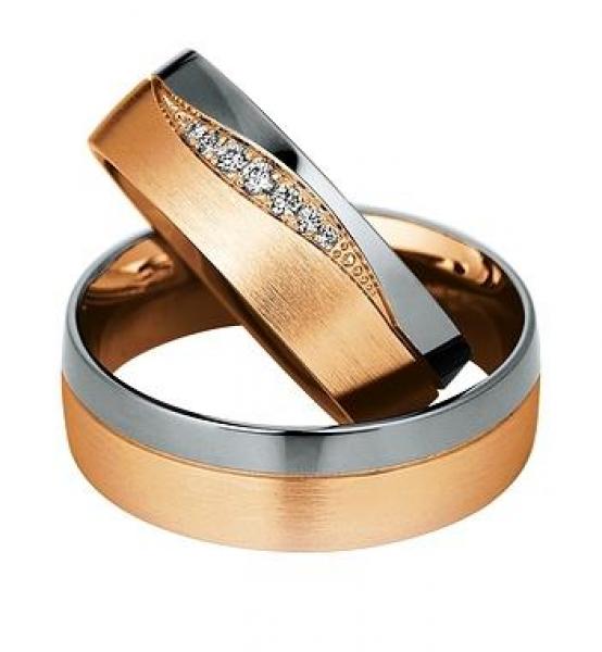 Trauringe Weissgold von Saint Maurice DR 831300 / HR 831310