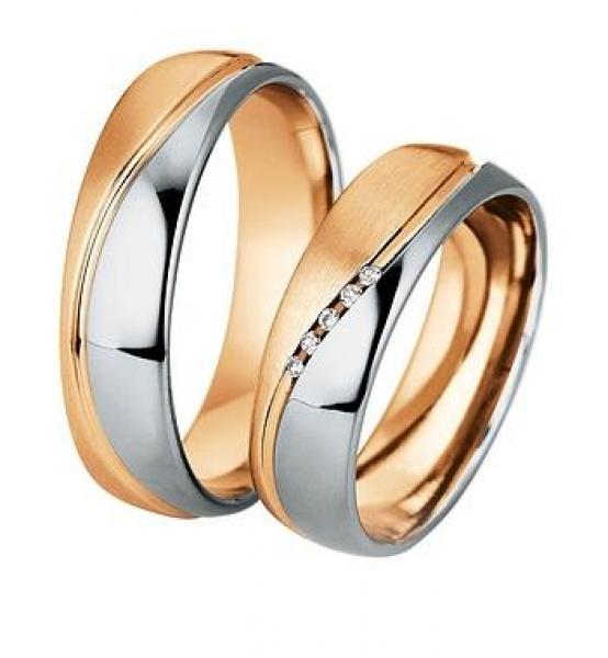 Trauringe Weissgold von Saint Maurice DR 831320 / HR 831330