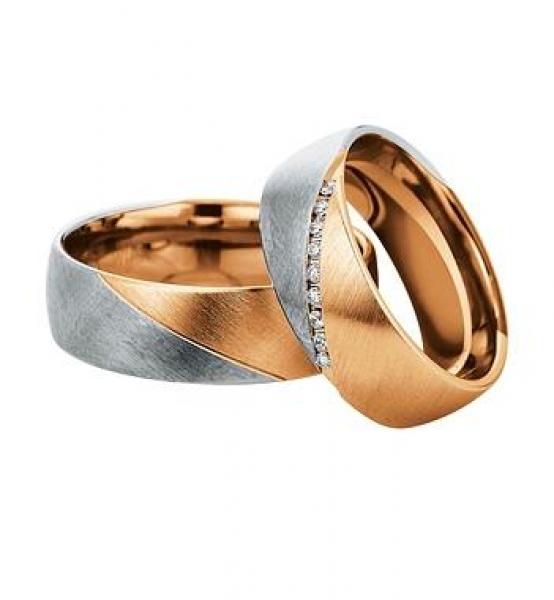 Trauringe Weissgold von Saint Maurice DR 831420 / HR 831430