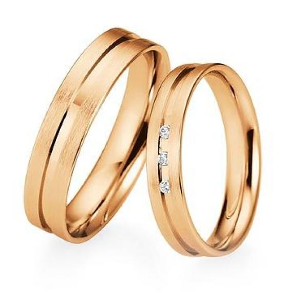 Trauringe Weissgold von Saint Maurice DR 841290 / HR 841300