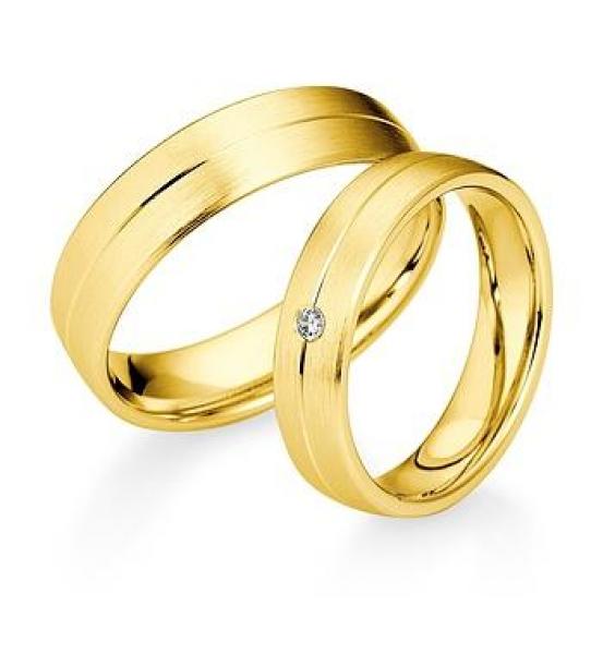 Trauringe Weissgold von Saint Maurice 841350 + 841360