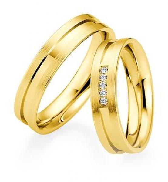 Trauringe Weissgold von Saint Maurice DR 841450 / HR 841460