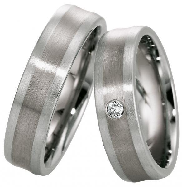 Trauringe Platin von Saint Maurice 49-85450 + 49-85451