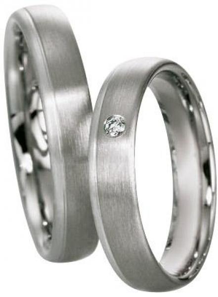 Trauringe Platin von Saint Maurice 49-85490 + 49-85491