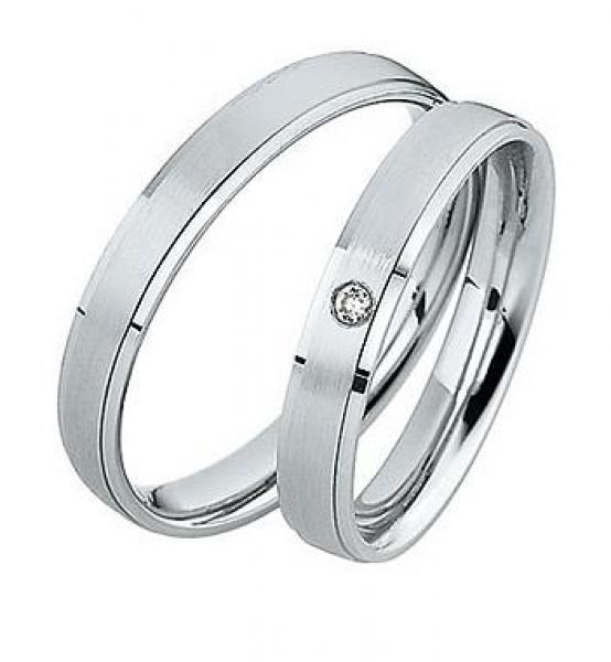 Trauringe Weissgold von Saint Maurice 870540 / 870550