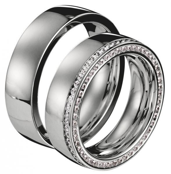 Trauringe Weissgold von Saint Maurice 49-88030W