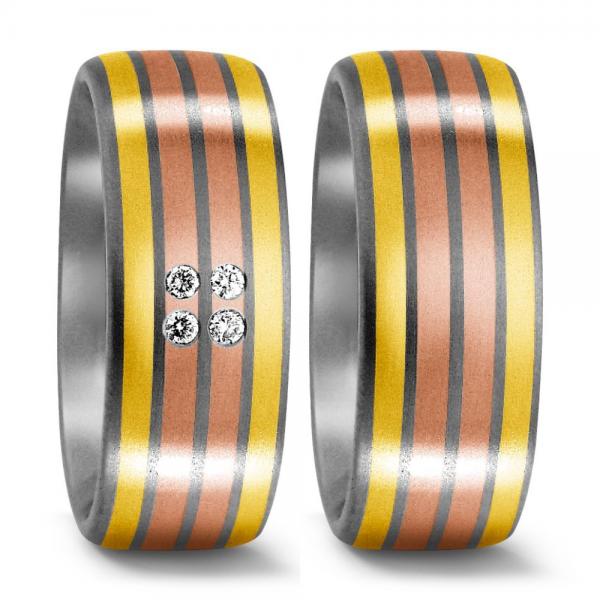 Trauringe von Titan Factory 51002/001/004/7231