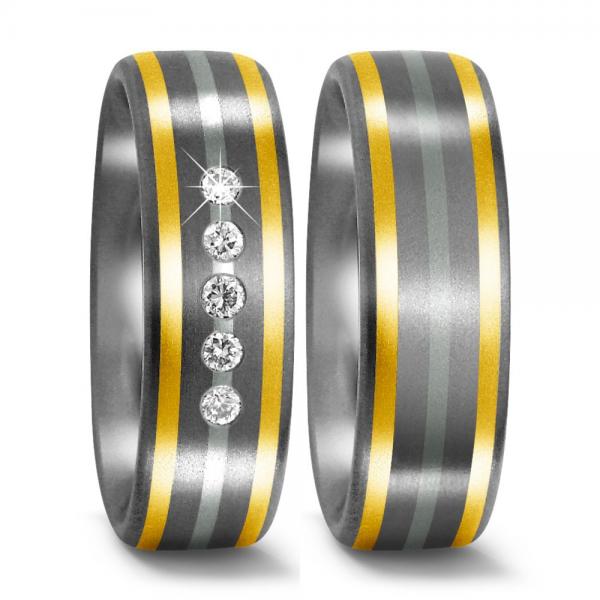 Trauringe von Titan Factory 51003/001/005/P732