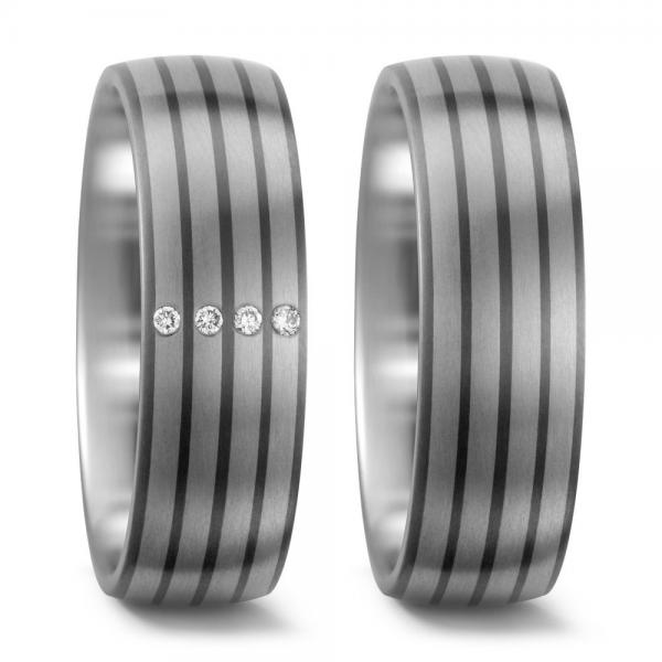 Trauringe von Titan Factory 51012/001/004/B202