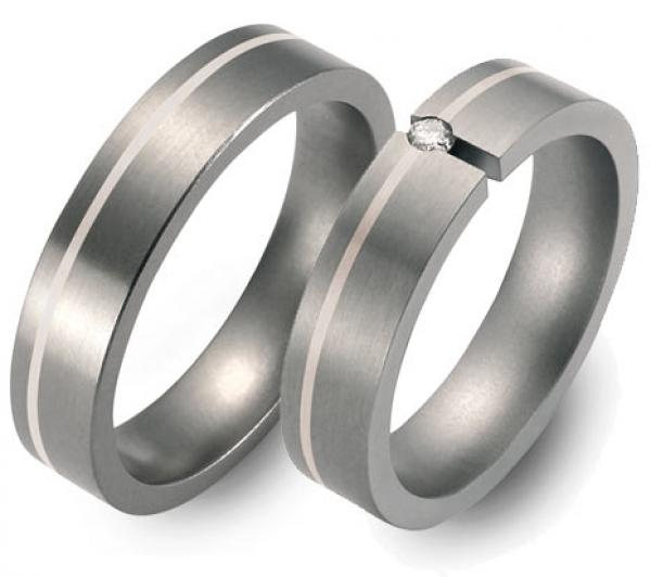 Trauringe von Titan Factory 51017/001/005/P202