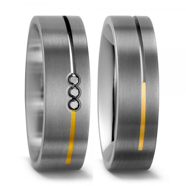 Trauringe von Titan Factory 51107/001/006/7201
