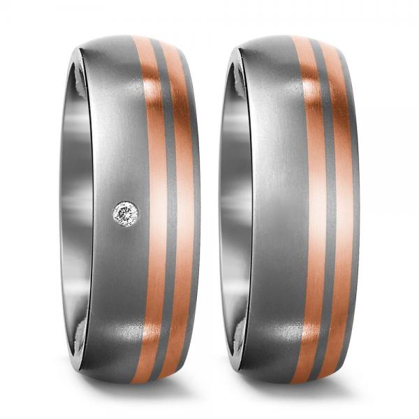 Trauringe von Titan Factory 51175/001/001/7203