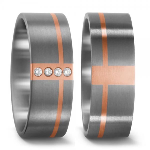 Trauringe von Titan Factory 51194/002/008/7203