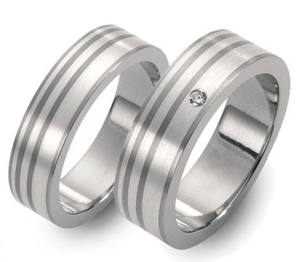 Trauringe von Titan Factory 51222/001/002/P202