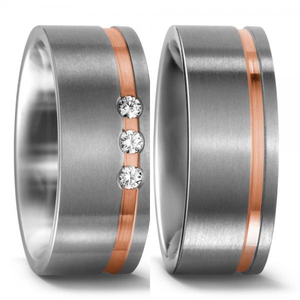 Trauringe von Titan Factory 51362/001/009/7203