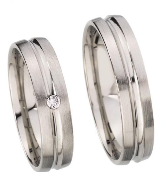 Trauringe Weissgold von Kühnel 514001-6250