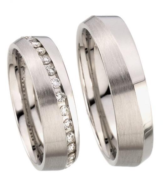 Trauringe Weissgold von Kühnel 514189-6260