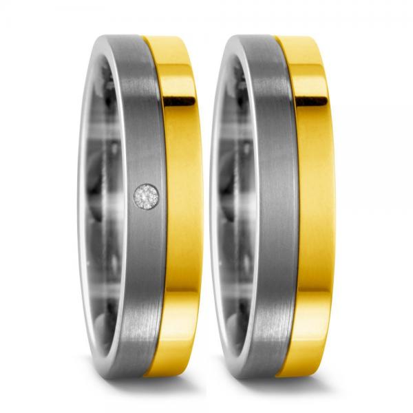 Trauringe von Titan Factory 51445/001/002/7201