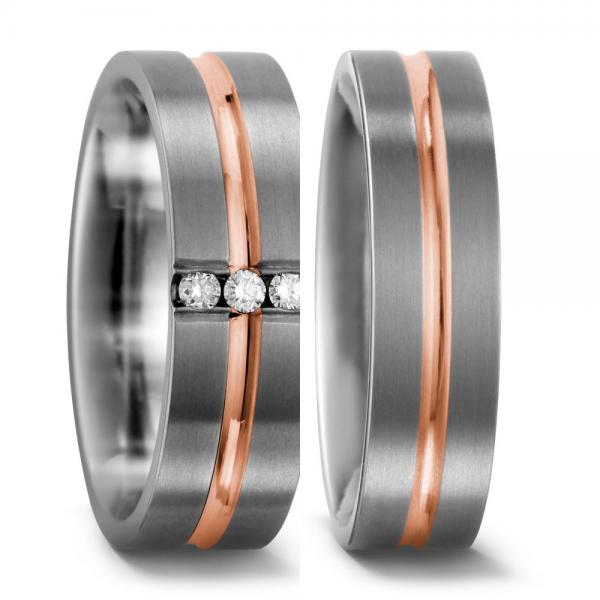 Trauringe von Titan Factory 52091/001/006/7203