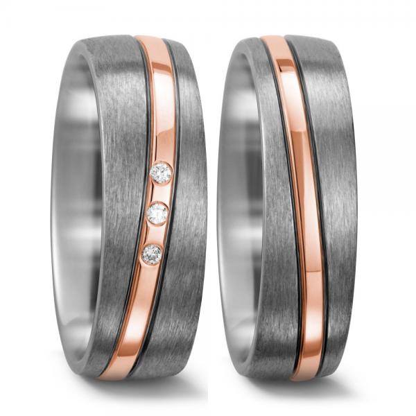 Trauringe von Titan Factory 52416/013/003/7203