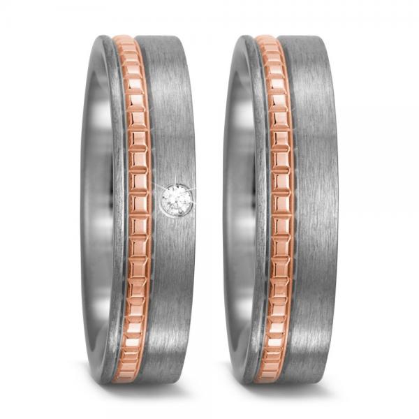 Trauringe von Titan Factory 52494/013/003/7203