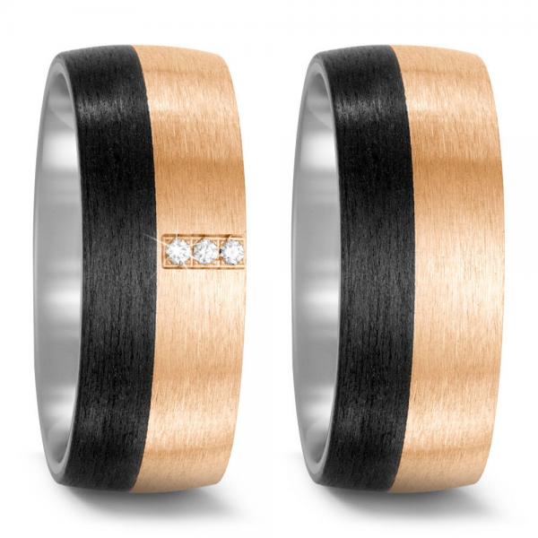 Trauringe von Titan Factory 52537/013/003/G263