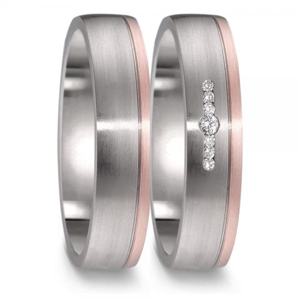 Titan Factory Trauringe Titan 52601/001/004/2R45