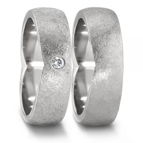 Partnerringe Titan von TeNo 583129+583141